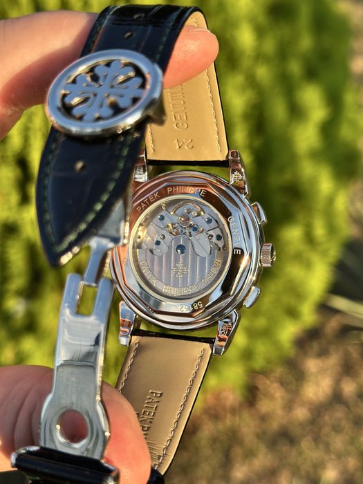 ceas patek philippe perpetual calendar green dial