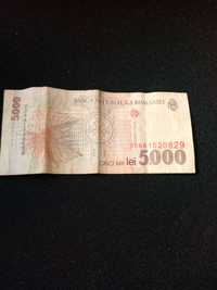 Bancnota de colecție 5000lei