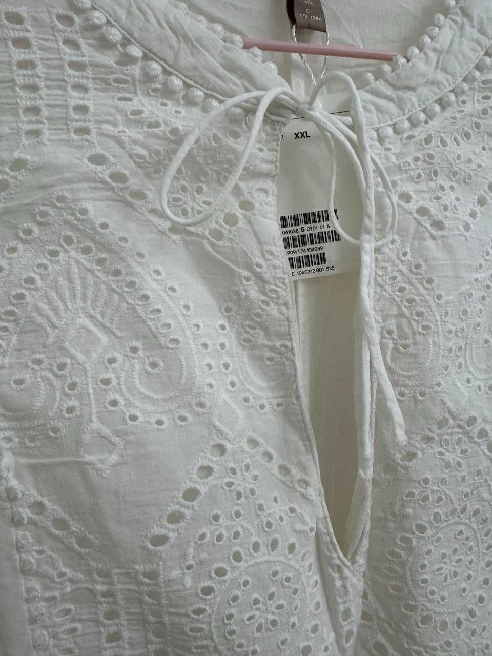 Новые вышитые пляжные платья /туники H&M, размер М и XXL