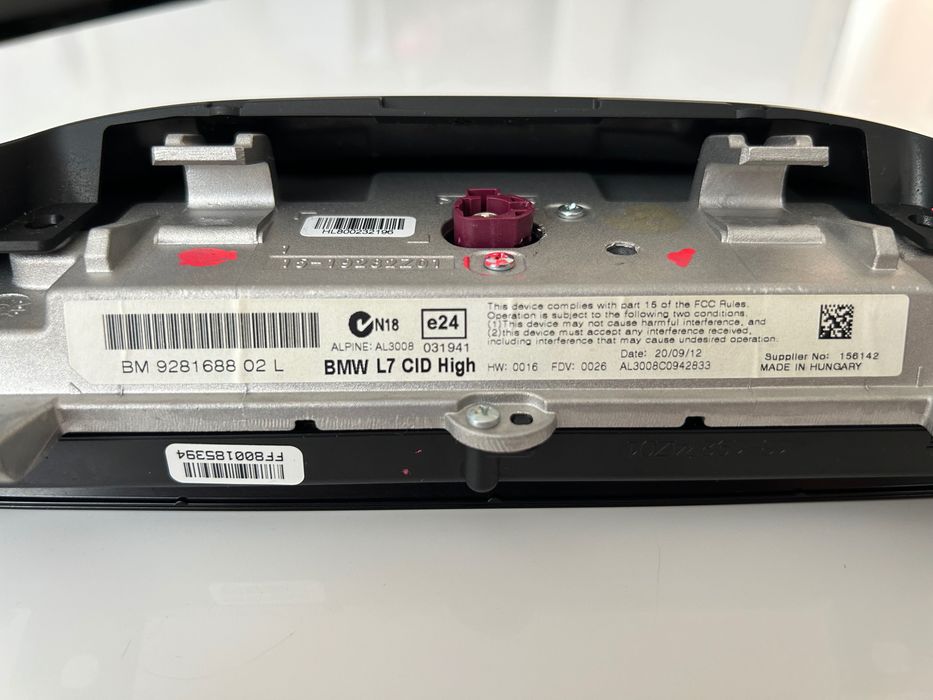 Display Ecran Navigatie Mare CIC BMW Seria 3 F30 F31 2011 - 2019