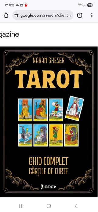 Ghicesc în cărți de tarot și cafea.