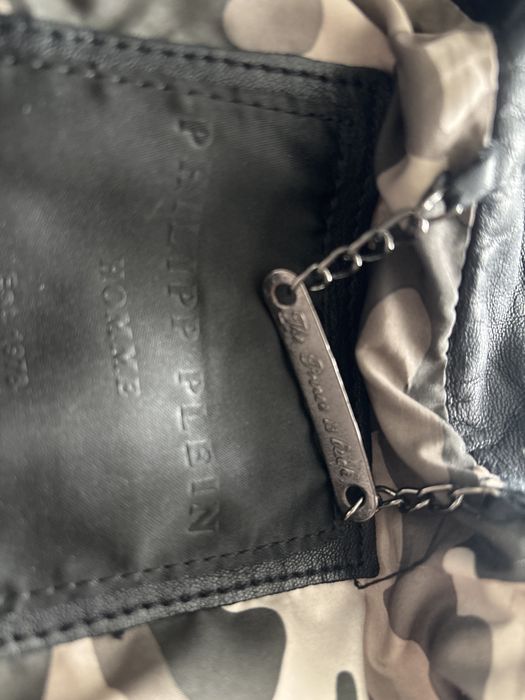 Phillipp Plein кожено яке - the prince is back