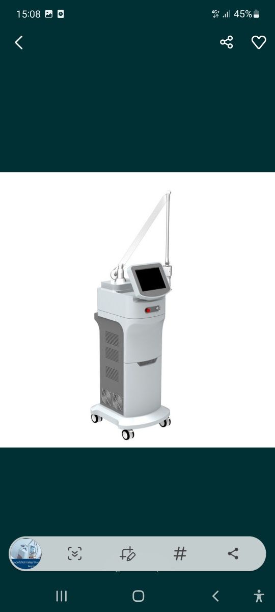 Laser cosmetic co2 fractionat