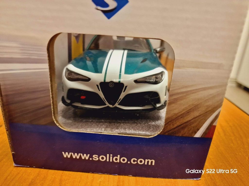 Macheta Alfa Romeo Giulia 1/18