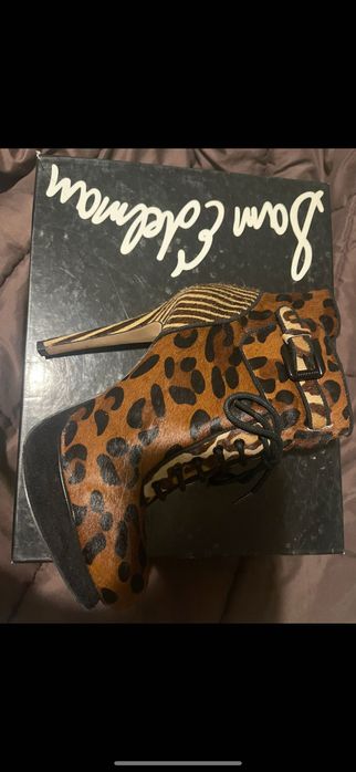 Sam Edelman боти с естествен косъм от пони