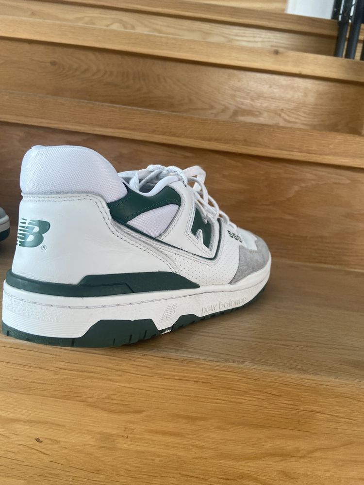 Papuci new balance 550 45.5  “white green”