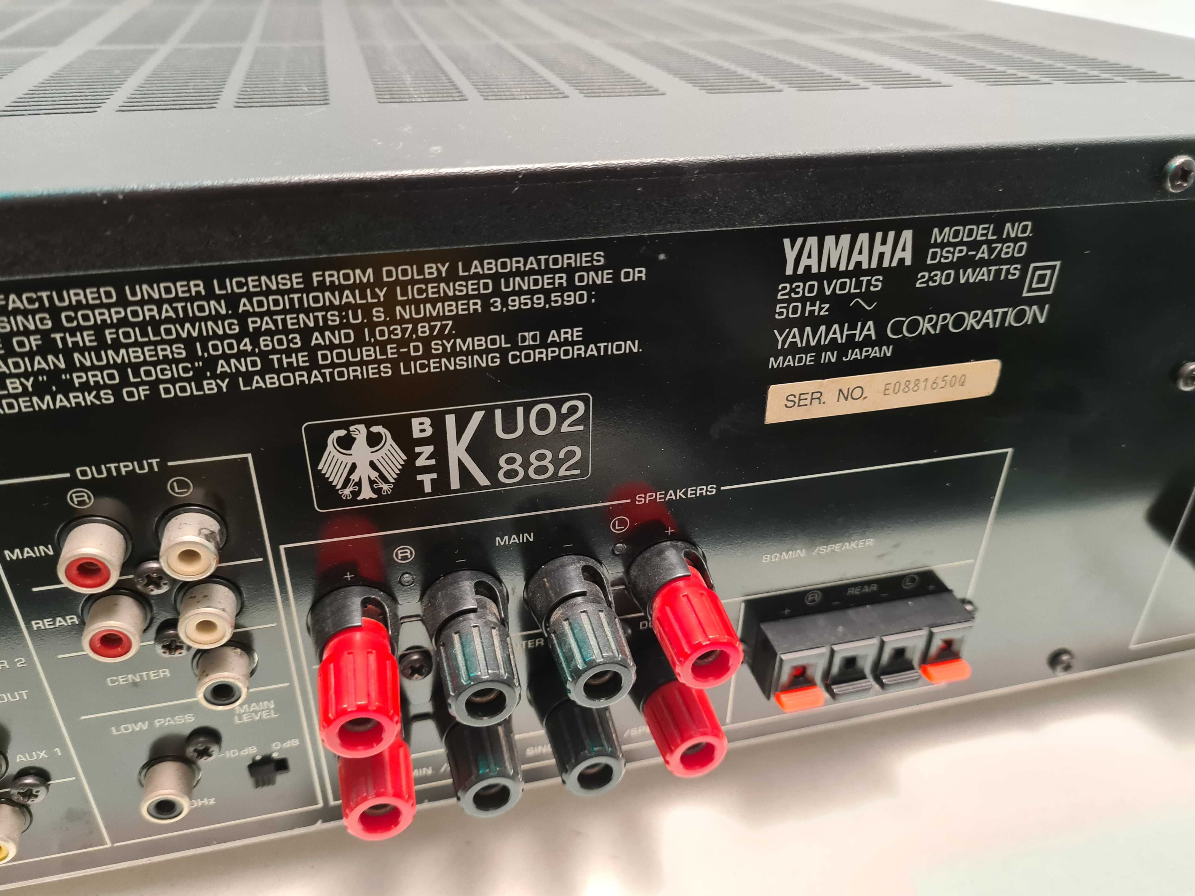 Statie Yamaha DSP-A780 Natural Sound 2 x 65W
