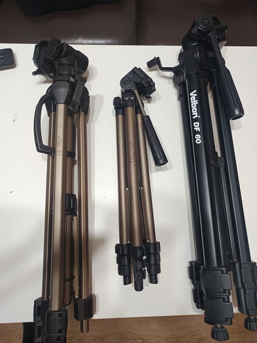 Velbon DF60 Star 61 si 75 set 3 trepiede profesionale