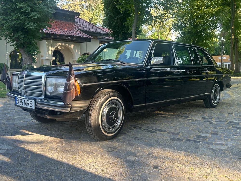 Închirieri limuzina Mercedes Pullman nunta botez filmari petreceri