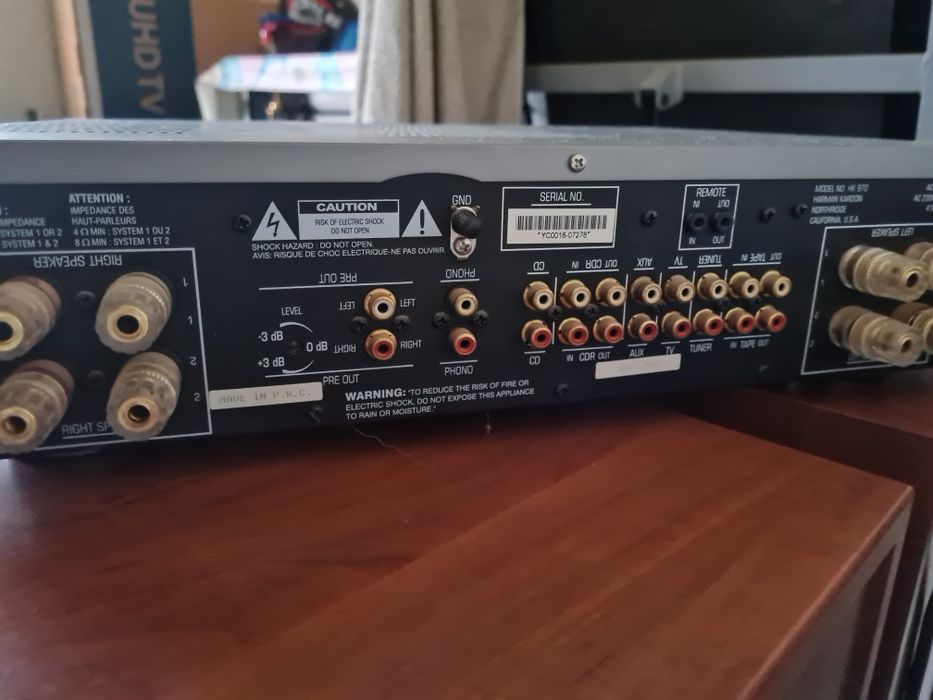 Statie amplificator Karman Kardon HK790 + boxe JBL