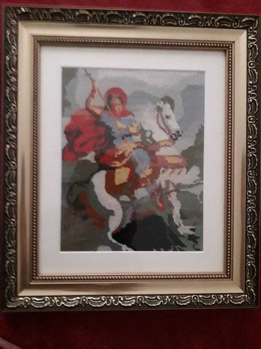 Goblen de o calitate deosebita cu SF.GHEORGHE