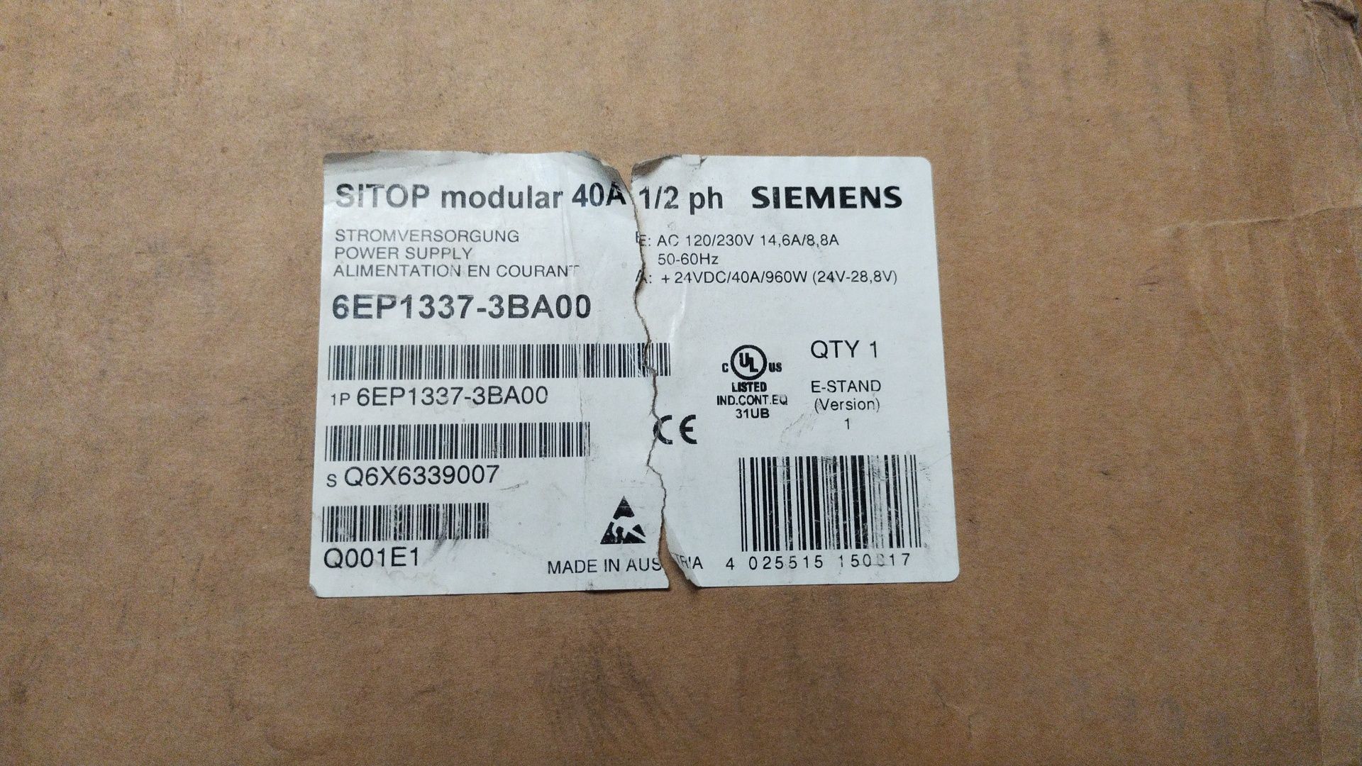 Sitop modular Siemens