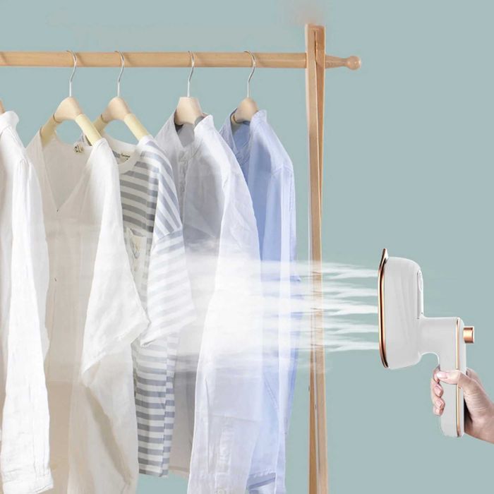 Въртяща се мини ютия  с пара,  , 2 в 1 -сухо и мокро гладене