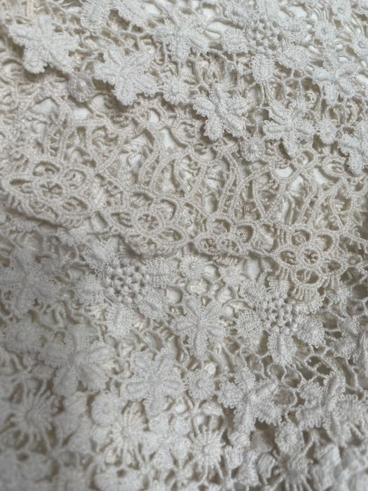 Ralph Lauren pantaloni ocazie  dantelă bumbac scurți 34-36