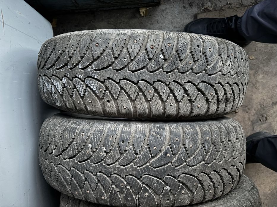 Продам шины Б/у 185/65/R14 tunga nordway