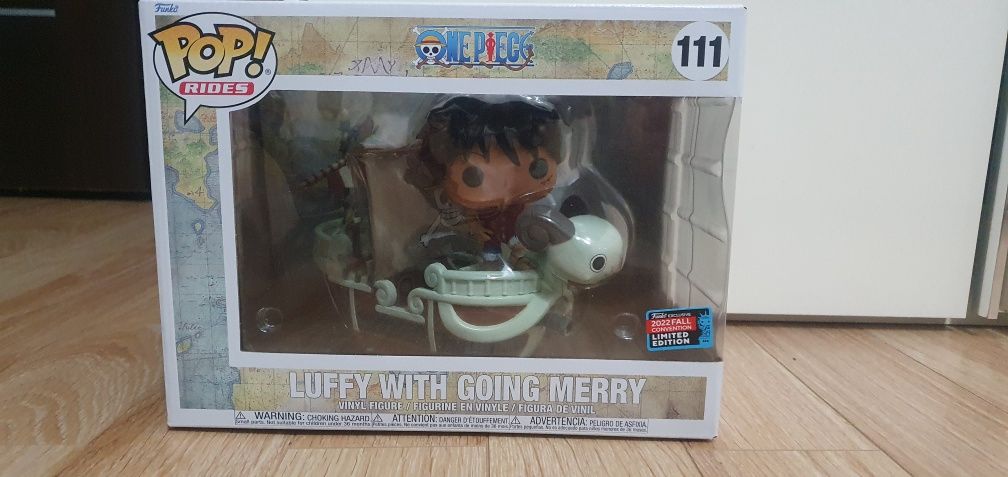 Funko Pop One Piece, Luffy With Going Merry,  Fall Convention 2022