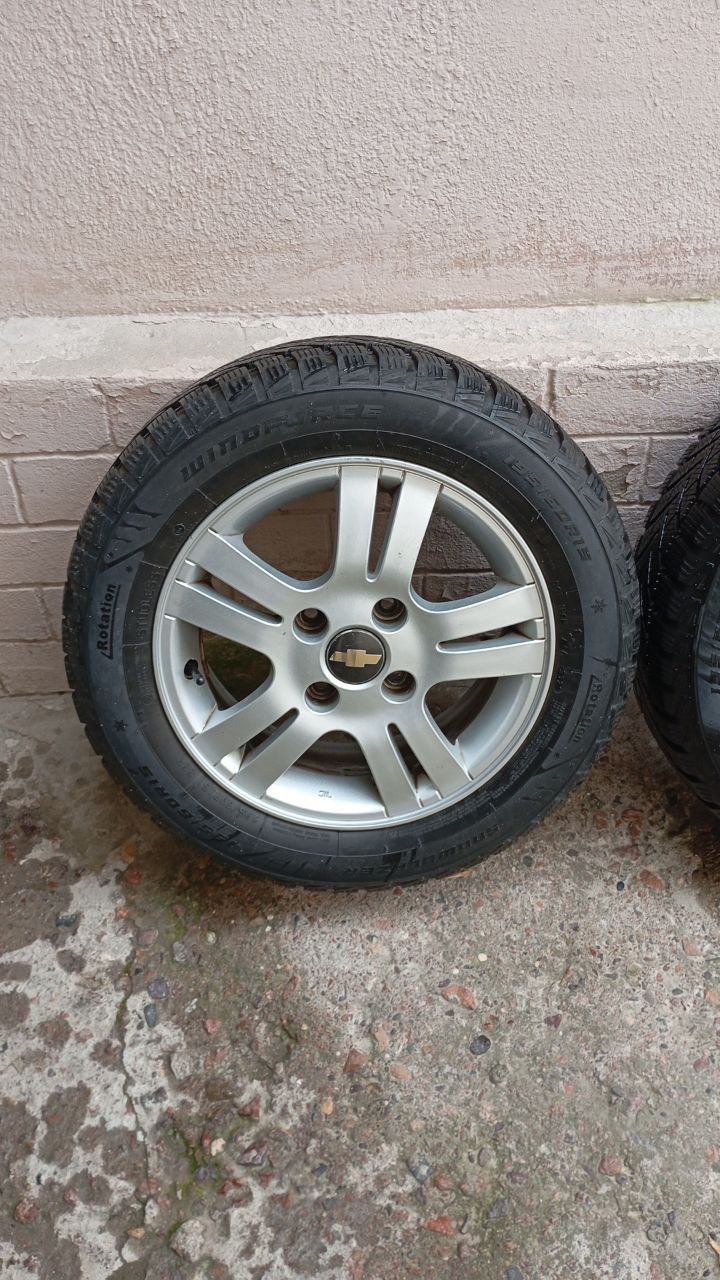 Продам 4 диски с балонами от Ласетти R15, 195/60