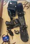 Pachet Snowboard CrazyCreek + accesorii