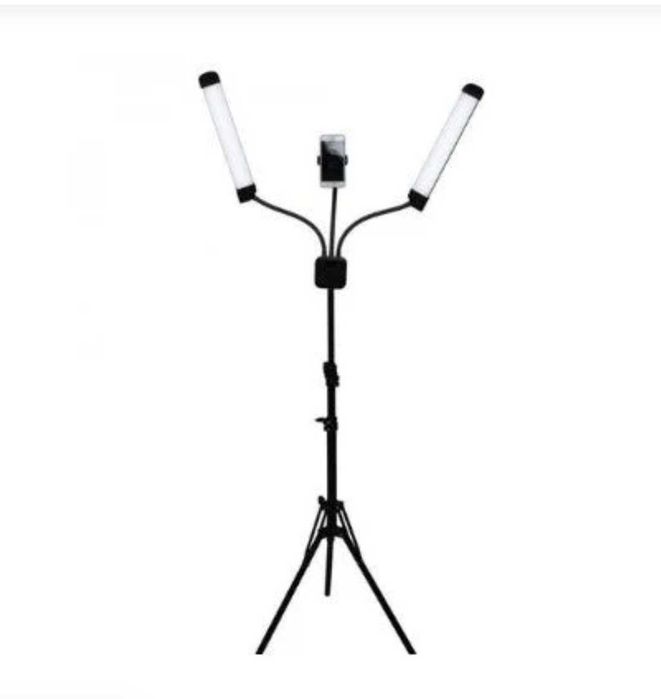Lampa LED profesionla cu 2 brate, lumina rece/calda × 1