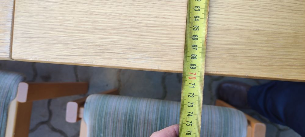 Masă cu 6 scaune lemn masiv