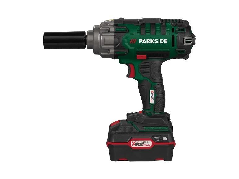 PARKSIDE 20V безжичен ударен гайковерт, Парксайд Ударен Гайковерт 20V