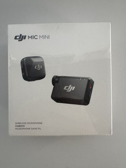 Kit DJI MIC Mini, 1x microfon, 1x receptor, Noise Canceling