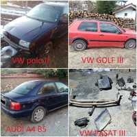 VW Polo 1.9/audi A4/VW golf 3/VW passat b5 на части