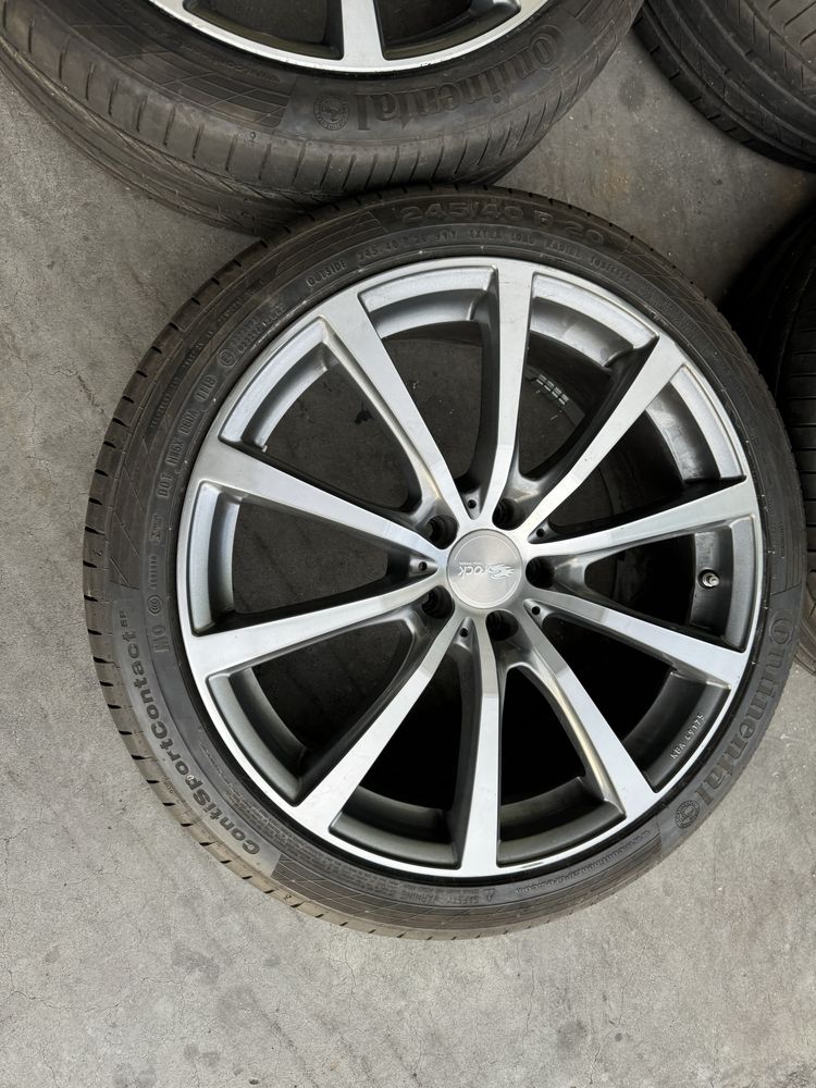 Джанти 20 цола 5x112 Brock B32 с гуми 245/40/20
