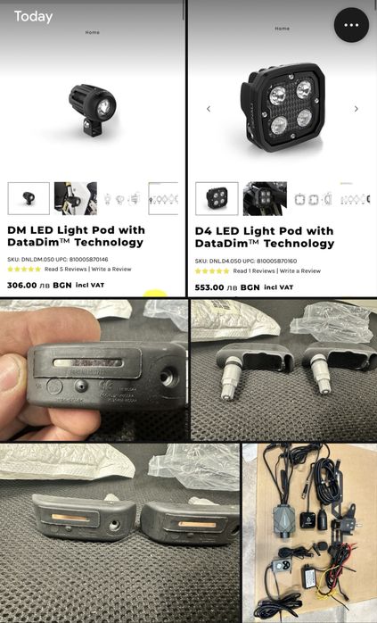 Части BMW R1250GSA 2013-2023 denali,куфари,камера,innovv,camsmart