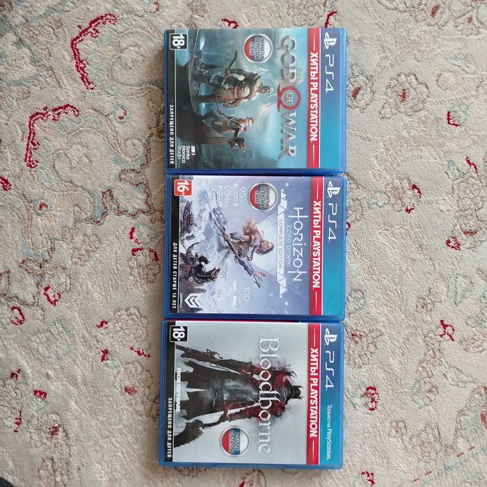Игры PS4 PS5 Bloodborne,God of war 2018, Horizon zero dawn