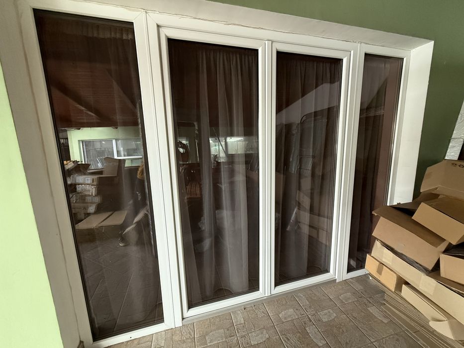 Ferestre si usi termopan culoare alb diverse dimensiuni