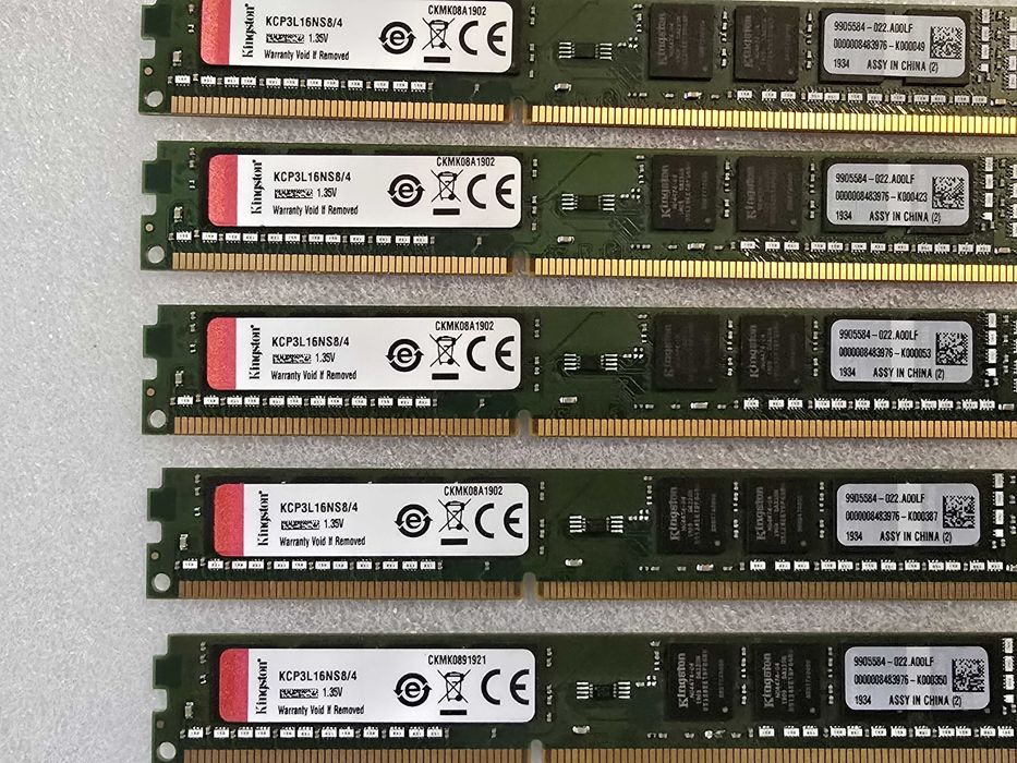 Memorie RAM desktop Kingston 4GB DDR3 1600MHz KCP3L16NS8/4 1.35V