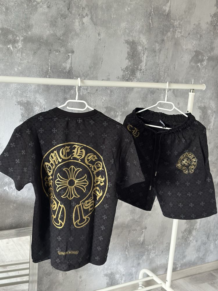 Compleu Chrome Hearts Gold amiri syna trapstar sp5der