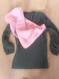 Дамски пуловер и шал