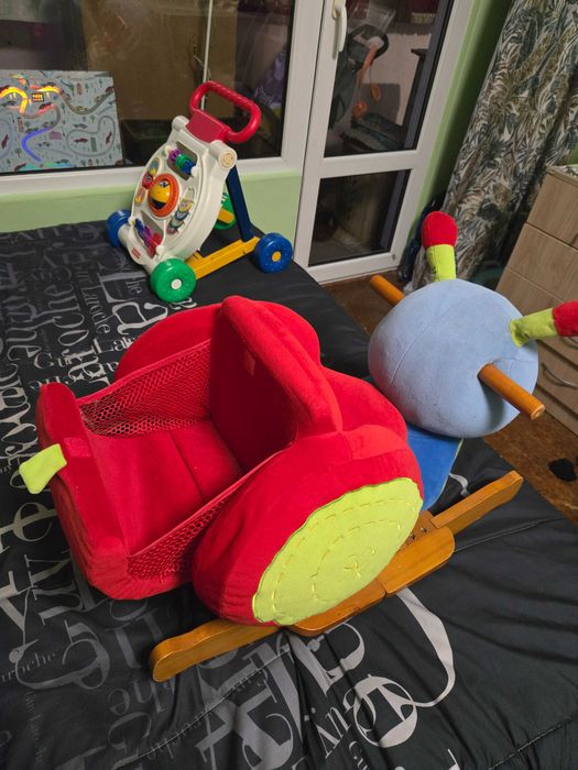 Плюшен Охлюв тип люлка в перфектно състояние