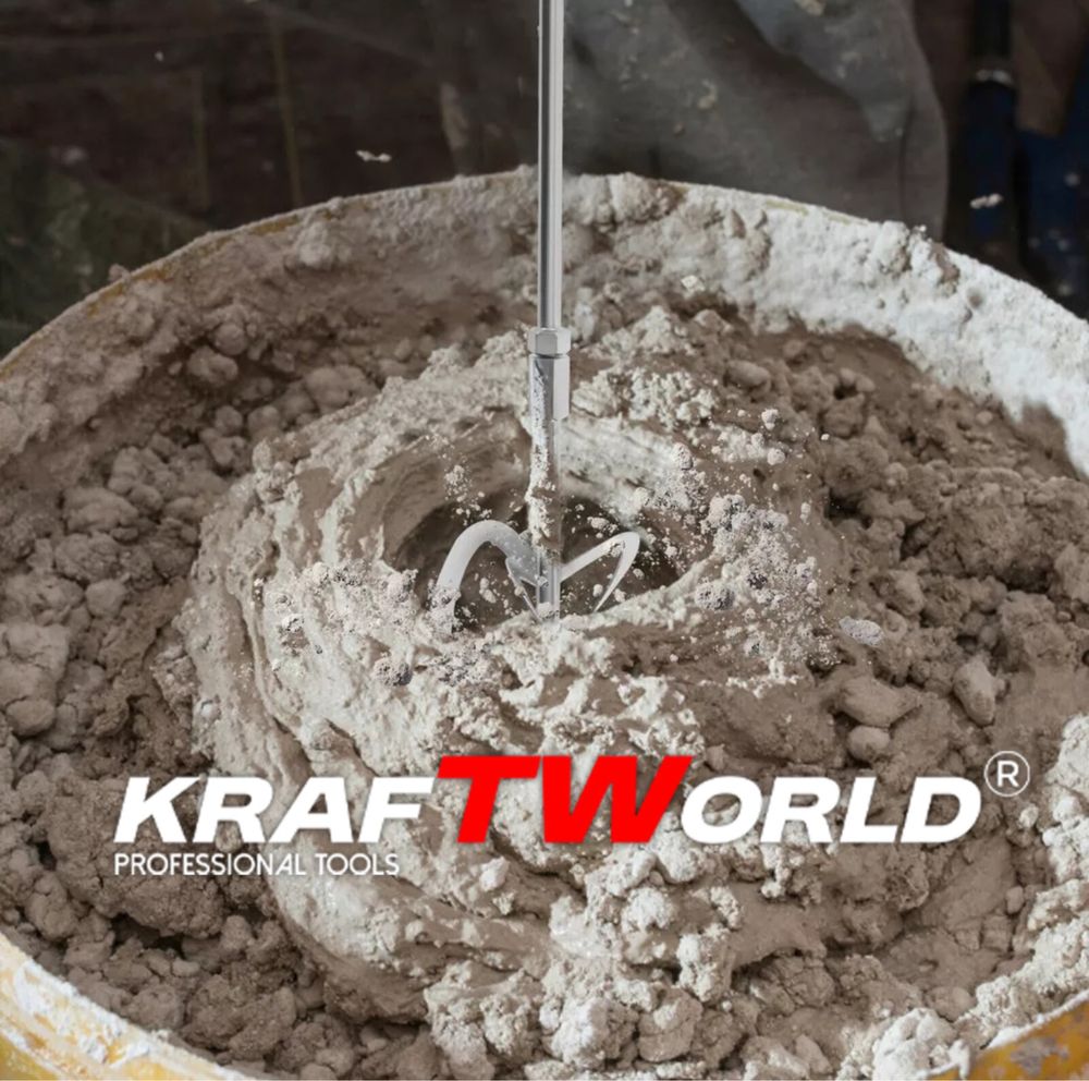 Строителна Бъркалка Kraft – Електрически Миксер за Бетон