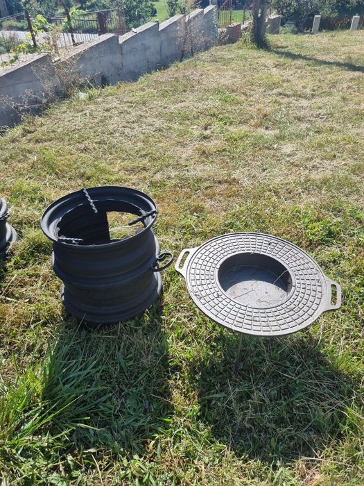 Disc din fonta cu picioare detasabile