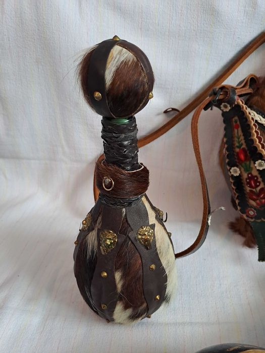 plosca piele par de cal 21 - 39 cm