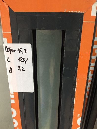 Geamuri / usi glisante PVC gri antracit sticla Low-E NOI