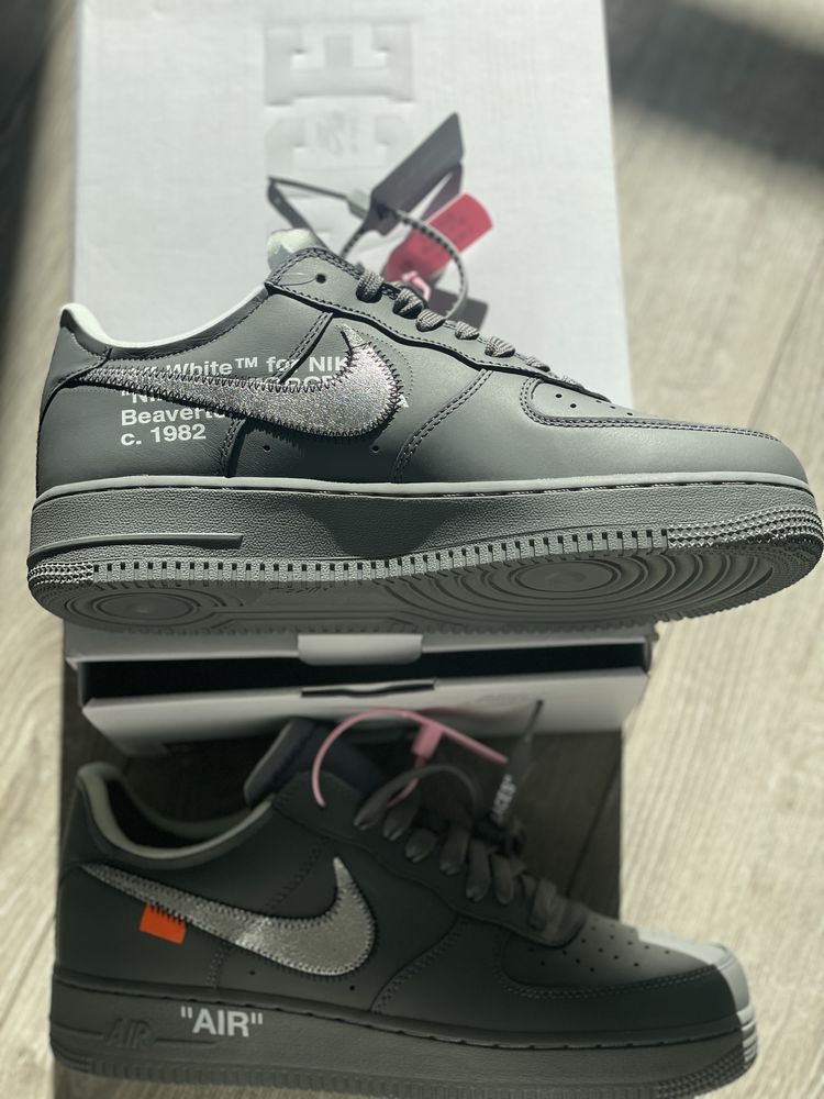 Nike Air Force one Off White Ghost Grey 43