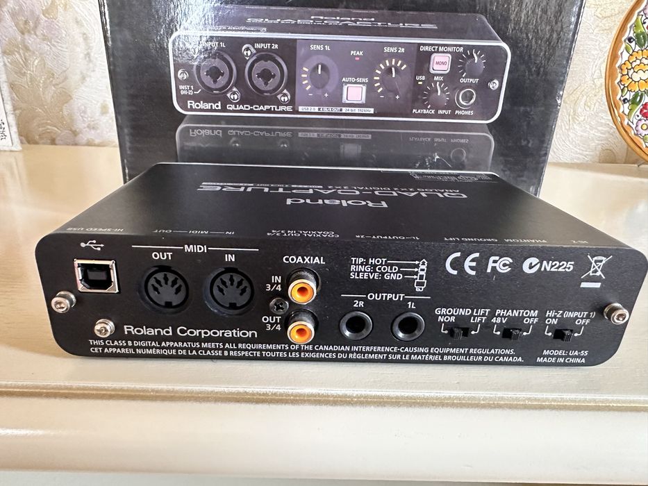 Interfata audio Roland Quad-Capture