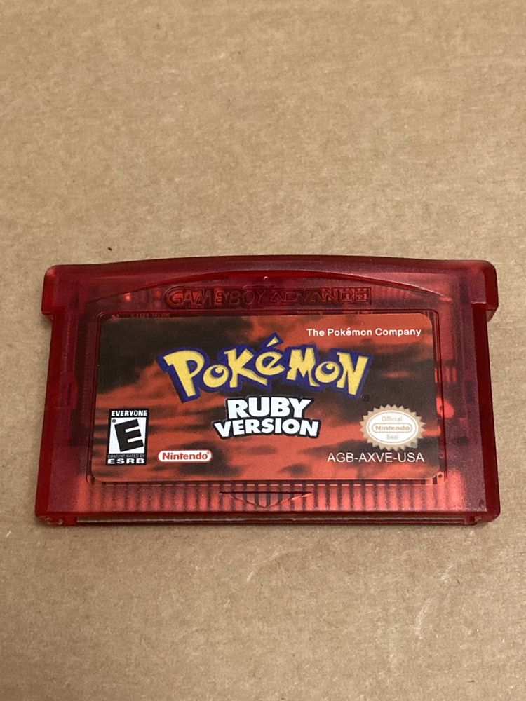 Joc RUBY Nintendo . Pokemon Ruby 50lei