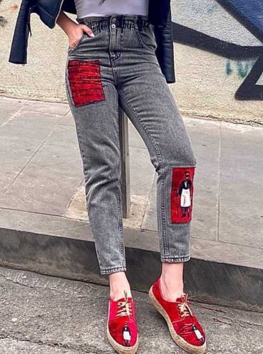 Джинсы от грузинского дизайнера