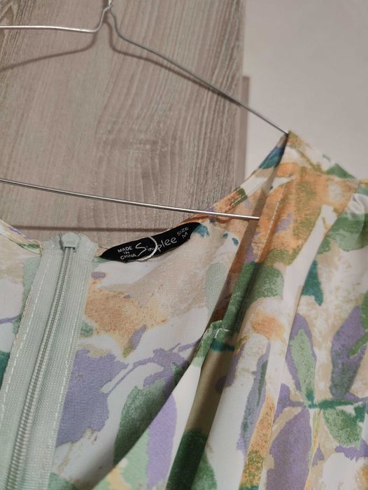 Цветен къс гащеризон S