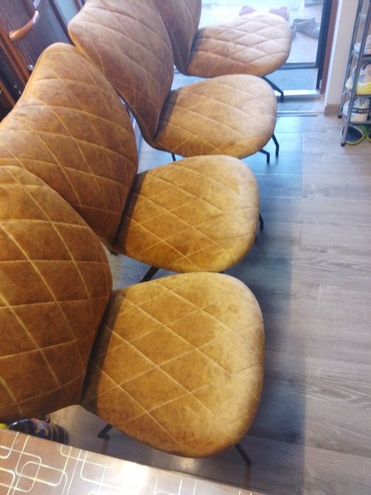 Scaune dining catifea