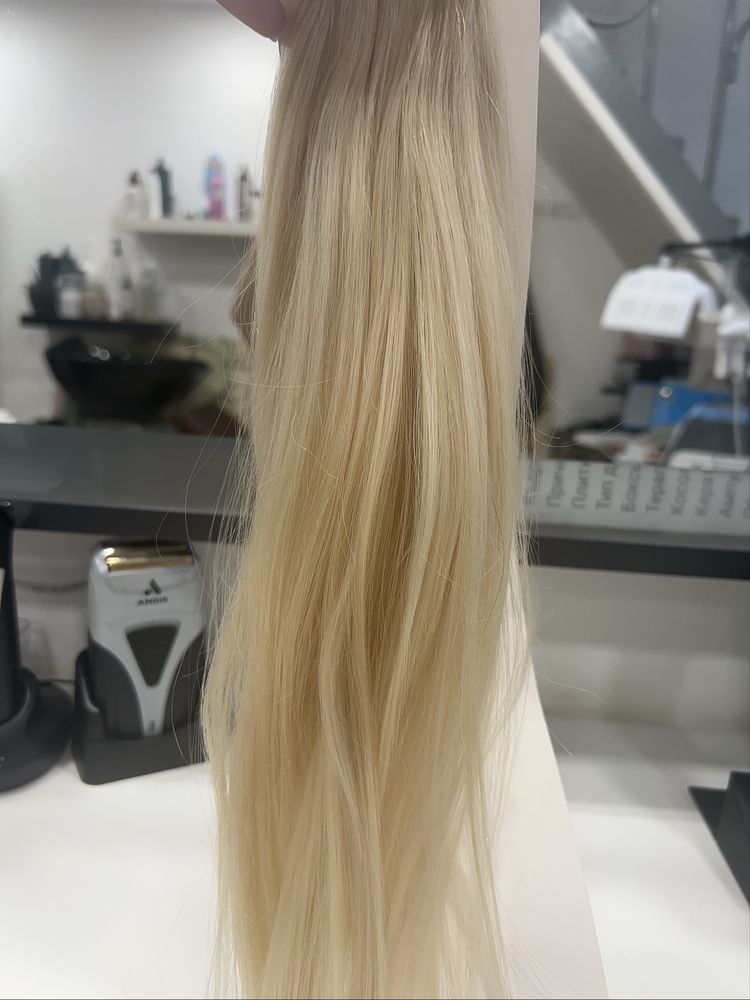 Естествена Коса за удължаване haire tolke на лепенки