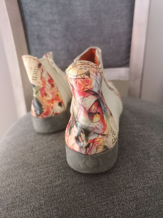 Детски Боти естествена кожа, дизайнерски, номер 36