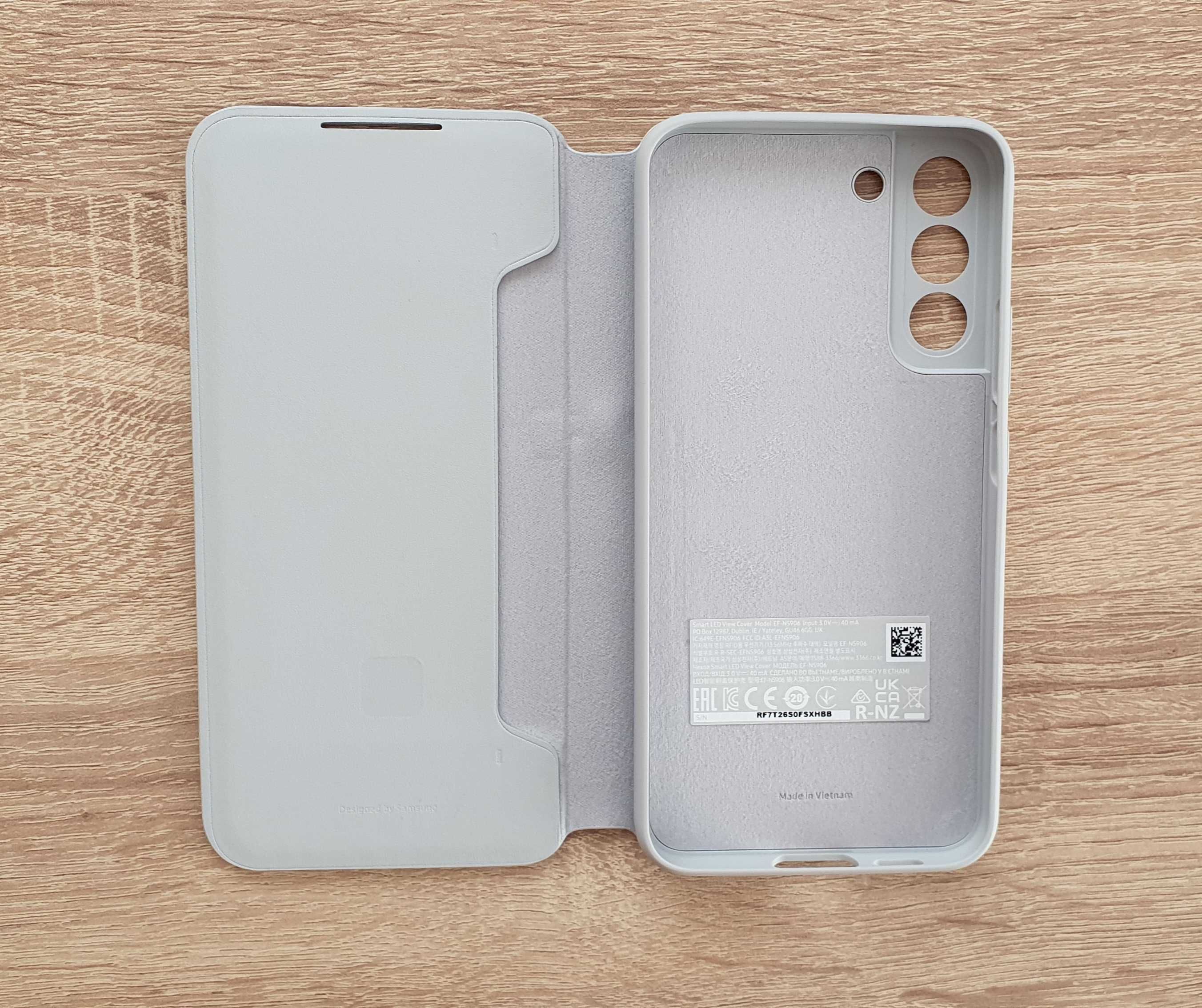 Калъф Samsung Smart LED View Cover Galaxy S22 Plus - 2 години гаранция
