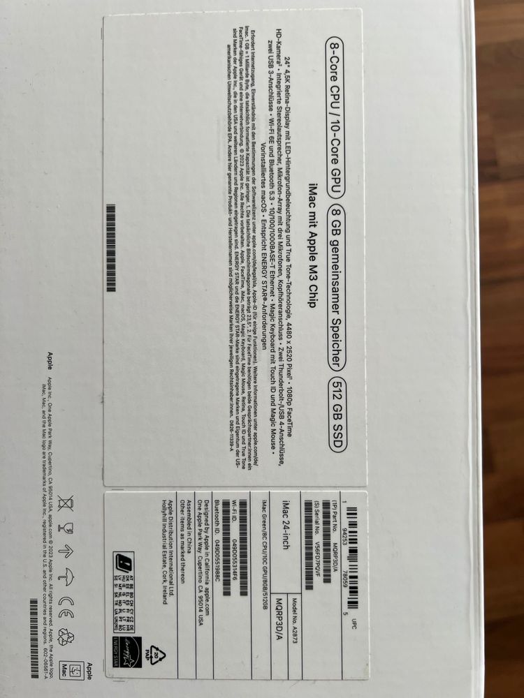Sistem Desktop PC iMac 24