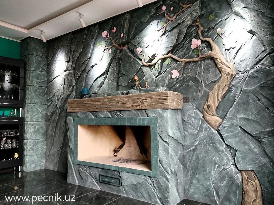 Строим камин летние кухни, барбекю, очаги, помпейские печи.